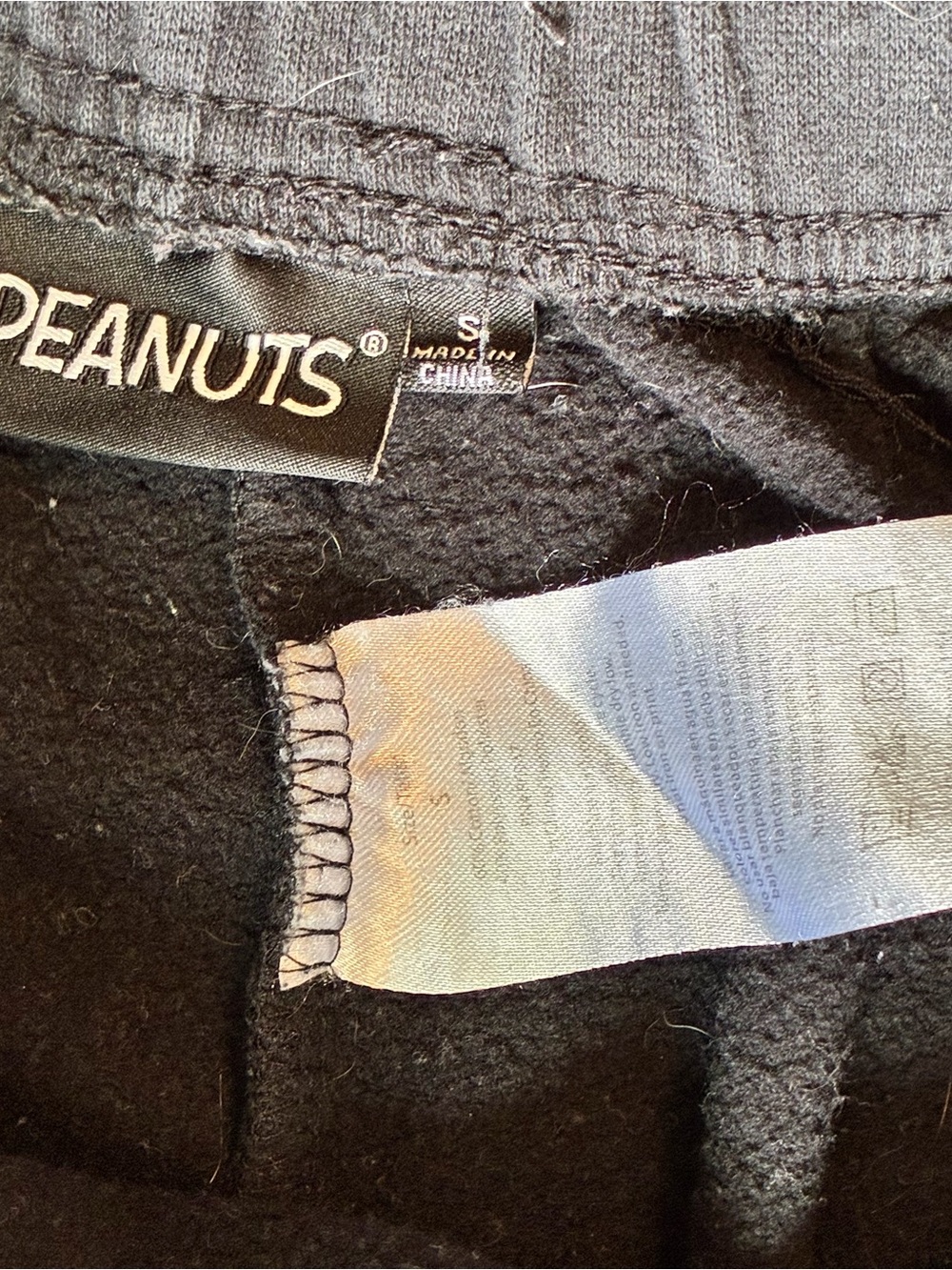 Peanuts Halloween Sweats Outfit Set S Sweatshirt & Joggers Snoopy Trick or Treat - Picture 6 of 12